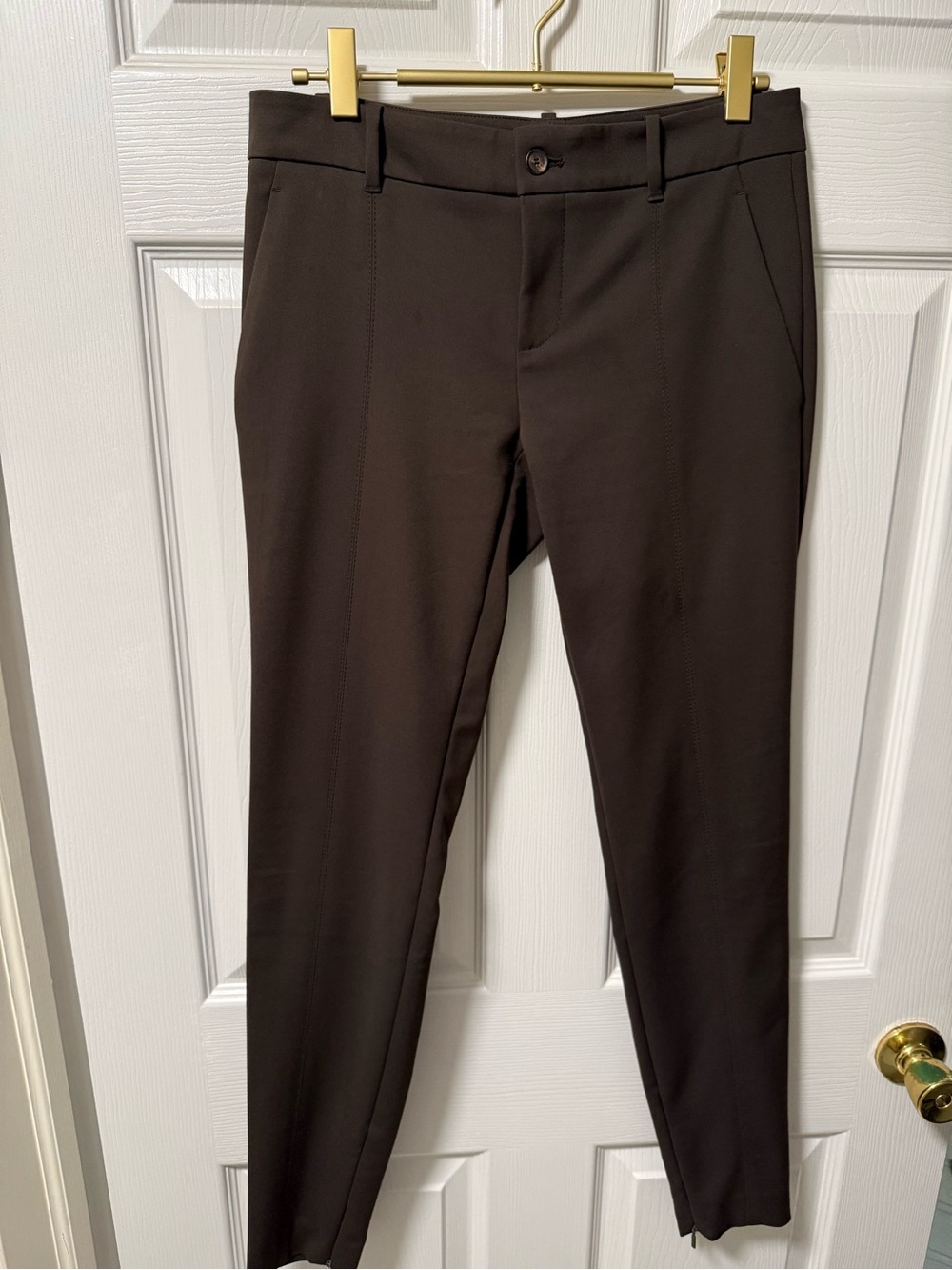 Women’s Gucci Army Green Skinny Dress Pants Size Italian 38